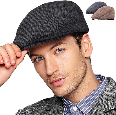 2 adjustable gavroche hats pack for men's Irish flat caps.. DIAYTAR NIGERIA: Connecting Nigerians with affordable products through our expansive e-commerce platform.
