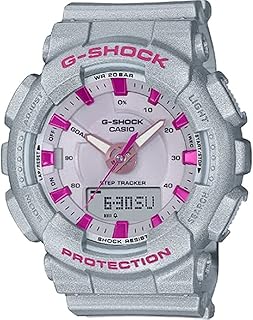 Analog-numerical watch Casio G-Shock GMA-S130NP-8ADR for women, gray, bracelet.. With DIAYTAR Nigeria, everything is within reach — and within budget.