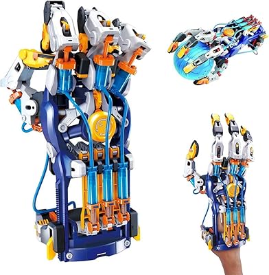 Hydraulic robotic arm model kit, build your giant hydraulic robotic hand, adjustable to adapt to different sizes, learn hydraulic pneumatic systems, manual steam experimental kit cyborg.. DIAYTAR NIGERIA makes quality accessible with low prices and reliable 5-8 day nationwide delivery.