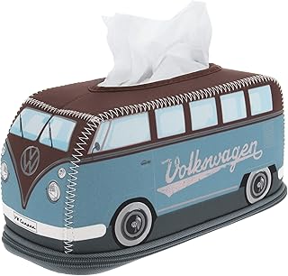 Brisa Volkswagen Samba Bus T1 Camper Van Retro Distributor of Cosmetic handkerchiefs in neoprene (petrol/brown).. Experience shopping freedom with DIAYTAR NIGERIA's comprehensive marketplace delivered within 8 days.