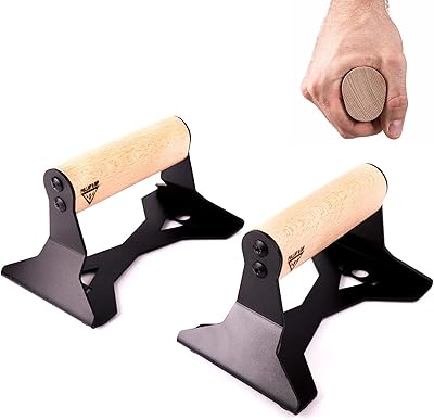Pulp & Dip wooden pump bars with comfortable handle and robust steel - non -slip pump handles, support bars for gymnastics and fitness.. DIAYTAR NIGERIA: Where every shopping need is fulfilled with affordable prices and nationwide shipping.