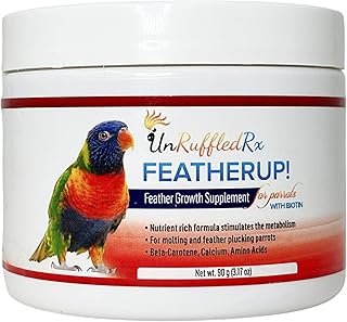 Aruffledrx featherup! Multivitamins for birds with biotin for a beautiful plumage - 90 g - 240 portions.. DIAYTAR NIGERIA: Revolutionizing how Nigerians shop with affordable prices and prompt delivery services.