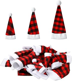 48pcs 7 ", 4.8", 2.8 "Small Santa Claus Hat Christmas Hat Hat of Bottle Bottle Candy Christmas Hats Christmas.. From office supplies to fashion — DIAYTAR Nigeria brings it fast.