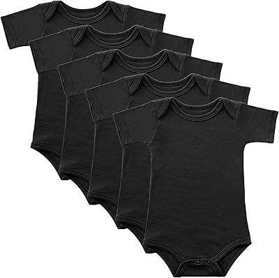 Gleaming Grain Baby Onsies 100% Cotton with Short Sleeve United Color Body for Newborn 3-room.. Buy better with DIAYTAR Nigeria — the ultimate e-commerce platform in Nigeria.