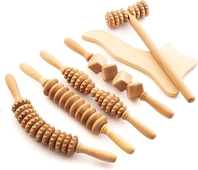 Madrotherapy Accessories Ensemble of Tuli anti-cellulite massage, wooden rotary drainage for lymphatic drainage.. Nigeria's most loved e-commerce platform delivers affordable shopping solutions to your doorstep.