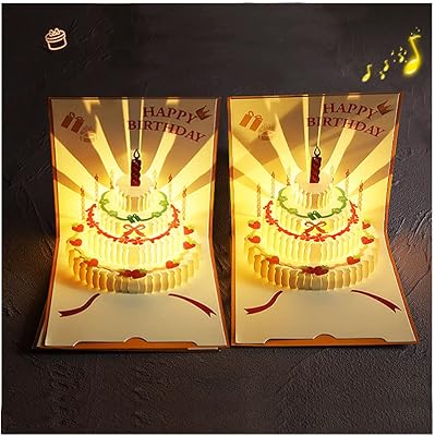 3D pop-up birthday greeting cards for mother, wife, sister, boy, daughter and friend who is about to have a birthday (LED birthday cards).. Affordable convenience is here — shop DIAYTAR Nigeria today.