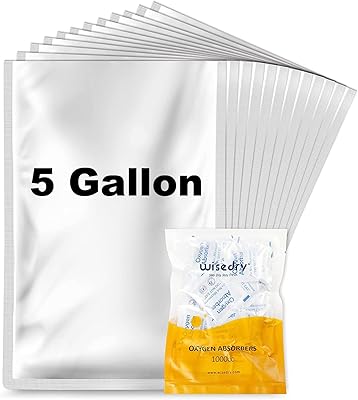 Wisedry bags in mylar of 5 gallons package of 12 associated with a 24.. DIAYTAR NIGERIA: Your one-stop e-commerce destination with affordable prices and nationwide delivery in 5-8 days.