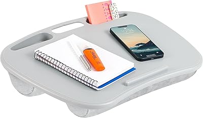 LAGEAR MYDESK Office with lid for device and phone support - Cold gray - Suitable for laptops up to 15.6 inches - Model number 44435.. Embrace a new era of online shopping with DIAYTAR NIGERIA's extensive range and budget-friendly prices.