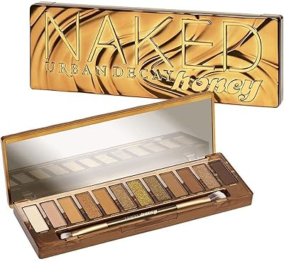 Naked Honey eyeshadow palette, 12 shimmering golden shades and matt brown shades, 11.4 g.. DIAYTAR NIGERIA connects Nigerians with quality products at affordable prices, delivered in 5-8 days nationwide.