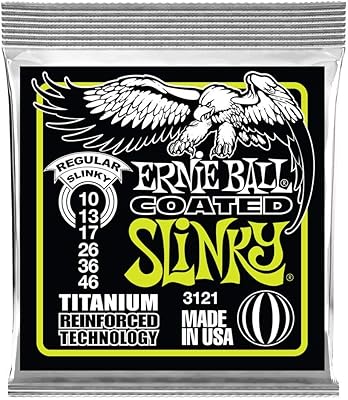 Electric guitar ropes RPS Ernie Ball Regular with titanium coating - Size 10-46.. Shop smart with DIAYTAR NIGERIA, offering a vast product range delivered to your doorstep within a week.