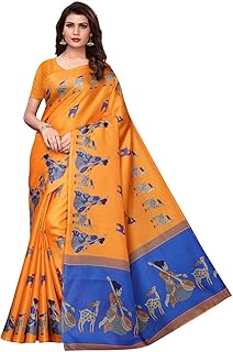 Peegli Saree Woman Print Cerf Kalakari Bhogalpuri Sari In Silk With Drades of Logs.. DIAYTAR NIGERIA combines affordability with convenience, delivering your purchases within 5-8 days.