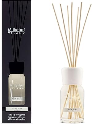 Diffuseur de Parfum Naturel Millefiori - Musc Blanc/Bianco de Moscou 100 ml.. DIAYTAR NIGERIA revolutionizes online retail with our vast selection and cost-effective delivery options.
