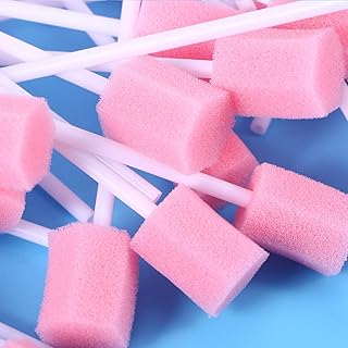 100 Parts of disposable sponges for oral care, cleaning of teeth, practical oral swallows, swabs.. DIAYTAR NIGERIA: Where every purchase is affordable and delivery is always within a week.