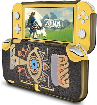 Dlseego Protective case for Nintendo Switch Light of Zelda Breath of the Wild, Anti-scratching shock absorption, relief with Sheikah Slate Eye Compatible with Nintendo Switch Lite.. DIAYTAR NIGERIA brings online shopping to every Nigerian with affordable prices and reliable shipping.