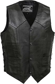 Moto jacket for men event leather el5315 with side tightening cord - motorcycle jackets for adults (AS1, alpha, 3x_l, regular, regular).. Enjoy a hassle-free shopping experience with DIAYTAR Nigeria, where products are categorized for your convenience and delivery is always on time.