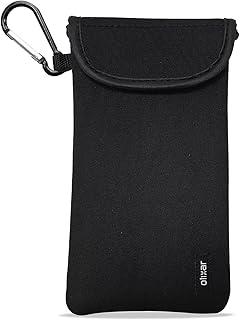 Olixar smartphone case - neoprene cover - padded shock resistant and impacts with carabiner - Universal design up to 6.1 " - Black.. Elevate your shopping experience with DIAYTAR NIGERIA's vast catalog and budget-friendly options.