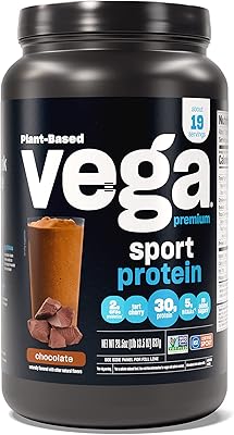 Protein vega, for athletes, premium, chocolate flavor, 29.5 oz.. Experience shopping freedom with DIAYTAR NIGERIA's comprehensive platform and reliable shipping service.