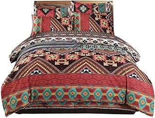 Complete bohemian duvet cover, colored bohemian print, elegant duvet cover in soft microfiber, southwest style, bohemian striped bed with zipper with zipper.. DIAYTAR NIGERIA delivers on our promise of variety, affordability, and prompt nationwide shipping.
