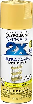 Rust-Oleum Painter's Touch 2x Ultra covering aerosol paint, 12 oz, (1), warm warm yellow.. Shop for everything you need at DIAYTAR NIGERIA, with budget-friendly prices and quick delivery.