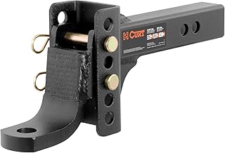 Curt 45901 Support with adjustable ball for trailer, receiver 2 ", height 6-3/4", hole 1 ", 6 lb.. Order now, relax later — DIAYTAR Nigeria ships in 5 to 8 days.