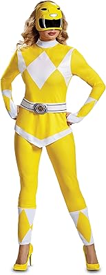 Costume - Adult suit Ranger Yellow M (8-10).. Shop with intention at DIAYTAR NIGERIA, offering thousands of products delivered nationwide in days.