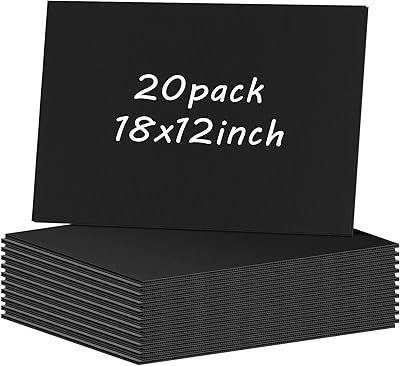 20 pieces of black corrugated plastic display panels for art and craft projects, virgin coroplast courtyard panels, virgin ekehas 18 x 12 inch, virgin courtyard panels for outside.. DIAYTAR NIGERIA: Where shopping is easy, prices are low, and delivery is just days away.