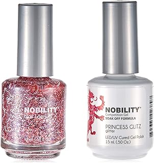 Lichte Nobility Gel Nail Varnish, Princess Glitz.. DIAYTAR NIGERIA: Your partner in affordable online shopping with reliable 5-8 day shipping nationwide.