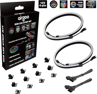 LED LED LED strip RGB For PC 4-pin Entraces 12 V Compatible with Asus.. DIAYTAR NIGERIA: Where every shopping need is met with affordable prices and timely delivery.