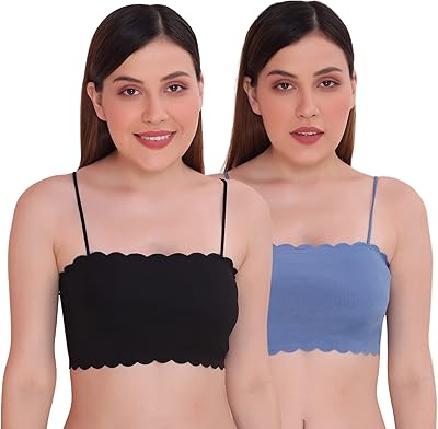 Packaged tube bra for women with hook closing on the back, Bonnet size B (package of 2).. Your everyday shopping companion, DIAYTAR NIGERIA offers unbeatable value with nationwide delivery.