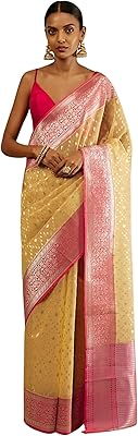 Sari woven in banana silk for women | Traditional Indian wedding gift with unwanted blouse.. Explore a world of choices with DIAYTAR NIGERIA's vast catalog and budget-friendly nationwide shipping.