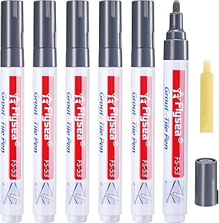Starthi 6pcs Large gray coulis repair pens for coulis repair, tiling filling, tiling, floor and wall repair (dark gray).. Be part of Nigeria’s most trusted online shopping experience — DIAYTAR Nigeria.