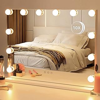 AMST Hollywood Design Courtesy Mirror With Light 12 LED Lights.. Affordable convenience is here — shop DIAYTAR Nigeria today.