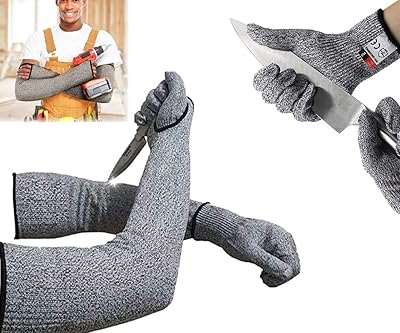 Gloves resistant to 18-inch cuts, safety gloves resistant to 5, 1 game of cutting-out for kitchen cuts, butcher, outdoor work.. Reliable delivery, all over Nigeria — that’s DIAYTAR Nigeria promise.