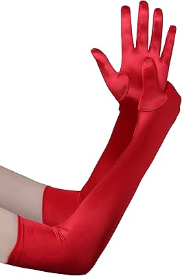 Satin gloves for opera celebration of the 20s, elbow length, long stretch gloves for adults.. No hidden costs, no long delays — just DIAYTAR Nigeria convenience.