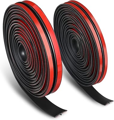 2 pieces of car windshield rubber sealing seal sequence in t-shaped T-shaped for front and rear windshield 26 feet (14 mm + 19 mm).. DIAYTAR NIGERIA: Connecting Nigerians with their needs through our affordable and diverse marketplace.