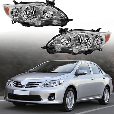 GXY WADI replacement lighthouse bulbs for Toyota Corolla SXRS 2011 2012 2013, pair of headlights for right and left side.. DIAYTAR NIGERIA makes every purchase count with our affordable prices and reliable 5-8 day shipping.