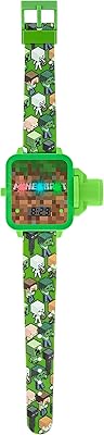 Minecraft digital quartz watch with silicone bracelet for boys min4103, canned gray, single size, relaxed.. Shop smart with DIAYTAR NIGERIA, offering a vast product range delivered to your doorstep within a week.