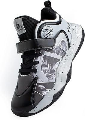 Lucky kids sneakers for boys, non -slip basketball shoes, racing sneakers for girls, gray, 34.. Your everyday shopping destination, DIAYTAR NIGERIA offers unbeatable value with quick delivery times.