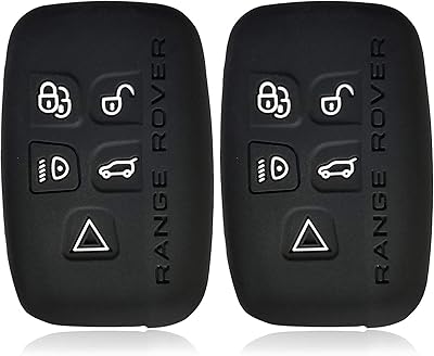 Intelligent silicone key case 5 buttons rubber cover for Land Rover Range Rover Evoque Sport Sport Vogue Discovery Freelander Key of Distance 2 Pieces 2 Pieces.. Your e-commerce hub for everything — DIAYTAR Nigeria has you covered.