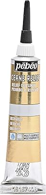 Dimensional painting in relief window pebeo ceren 20 ml tube with nozzle.. Shop smarter, not harder with DIAYTAR NIGERIA - thousands of products at your fingertips with affordable delivery.