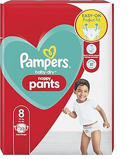 Pampers Baby Dry diapers, size 8, 22 layers, 19 kg and more, basic package.. DIAYTAR NIGERIA delivers on our promise of extensive selection and budget-friendly nationwide shipping.
