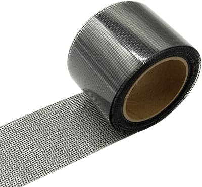 Screen repair kit, door repair tape, fiberglass mesh cover, powerful 3 layers and waterproof repair holes to avoid mosquito tears (black).. Experience shopping freedom with DIAYTAR NIGERIA's vast selection and 5-8 day nationwide delivery service.