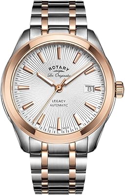 Automatic golden stainless steel bracelet with silver dial for men GB90167/06.. DIAYTAR NIGERIA: Your trusted e-commerce partner with extensive product choices and affordable delivery.
