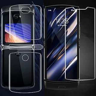 Transparent flexible jenny screen protector compatible with the HD Flexible HD Hydrogel Motorola Razr 5G, 1 x Kit FLIM.. DIAYTAR NIGERIA: Your gateway to affordable online retail with reliable delivery within the week.