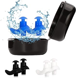 Castwave 3 pairs of reusable waterproof silicone swimming earplugs reusable for the bath.. DIAYTAR NIGERIA: Your partner in affordable online retail with reliable delivery across the nation.