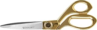 Westcott scissors in 8 -inch golden stainless steel for office and house 17196.. Say goodbye to limited options and long shipping times. DIAYTAR Nigeria delivers variety, quality, and affordability straight to your door.