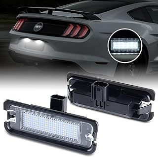 LED jero LED license plate lighting for Ford Mustang 2015-2022 Rear bumper lighting kit 6000k white, 2 pieces.. Your home for smart shopping — DIAYTAR Nigeria delivers fast and cheap.