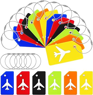 Tantic 10 Pieces Silicone Luggage Tags With Nominative Label Travel Suitcase Handbag Fast luggage label (Green).. Nigeria's fastest-growing e-commerce site offers unbeatable prices and delivery within 8 days.