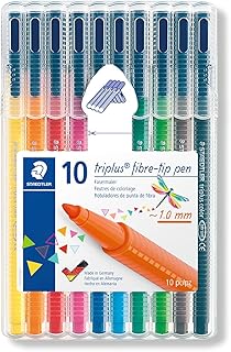 STEDTLER FIBER MARKERS 323 Triplus TIP, 1.0 mm, matching colors, pack of 10.. Thousands of items, all priced just right — shop DIAYTAR Nigeria today.
