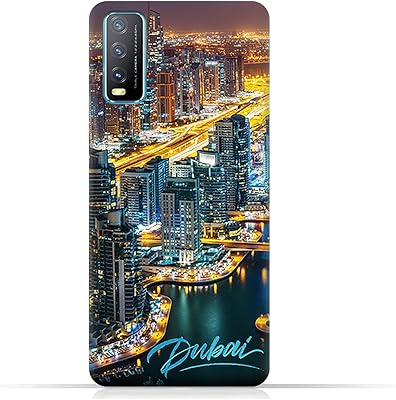 TPU protection shell AMC Design for Vivo Y20 2021 with Dubai Marina motif.. Explore fashion, tech, home goods, and more on DIAYTAR Nigeria — always affordable, always fast.